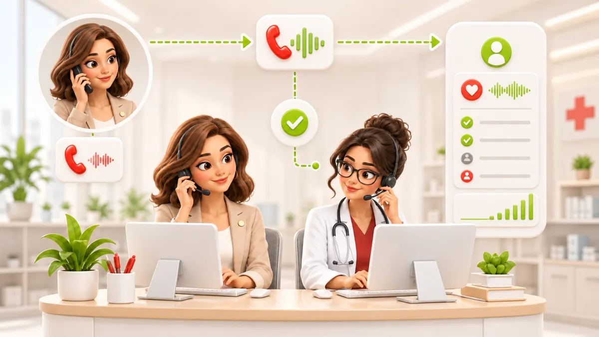 Звонок медцентра сопоставляется с итогом в CRM