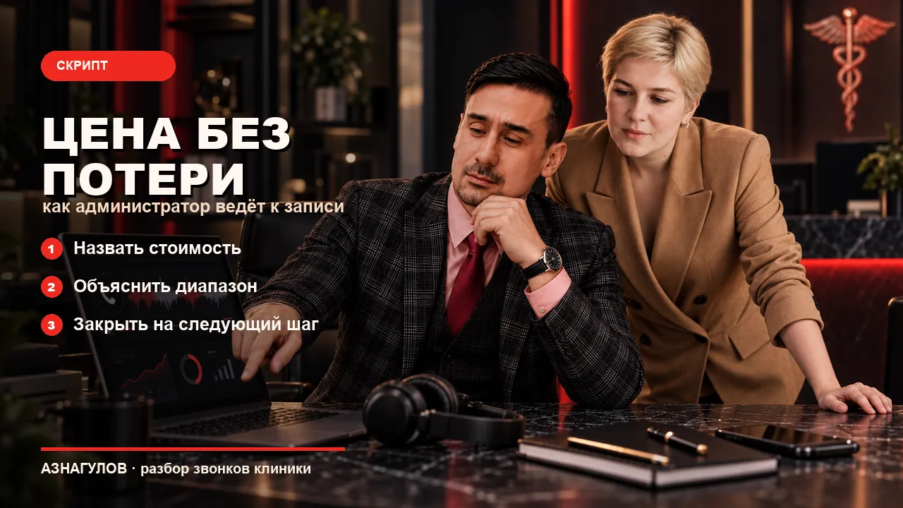 Скрипт администратора для объяснения цены без потери записи